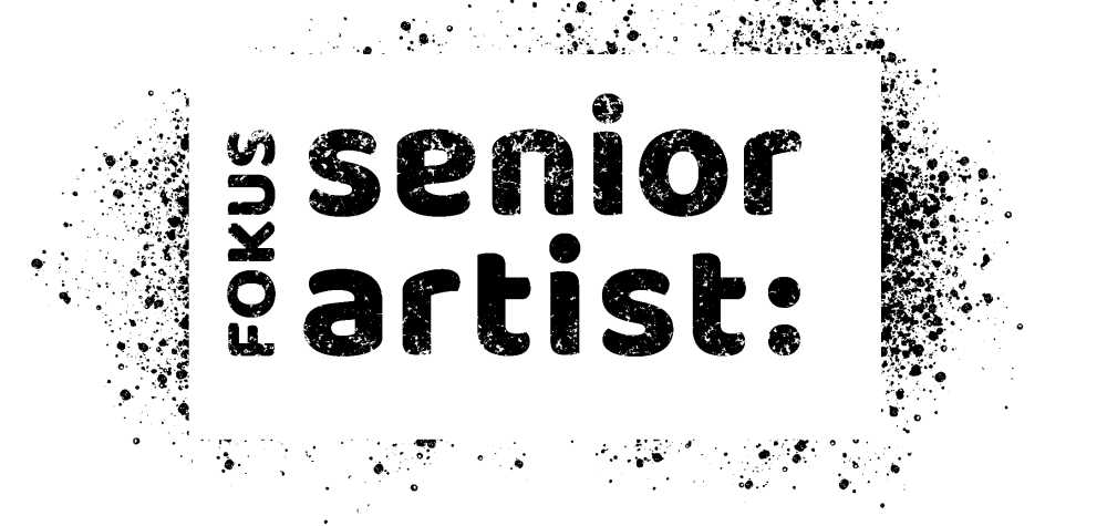 WIENWOCHE 2023: Fokus: Senior Artist. A stencil graphic of the project titled Fokus Senior Artist. © Almut Rink